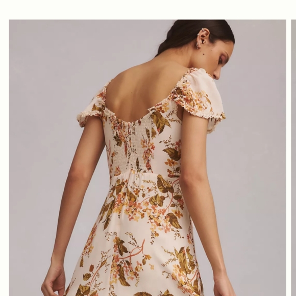 Reformation Maebry Dress Bella Floral - Picture 5 of 11